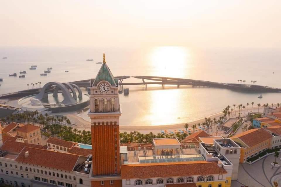 Hotel Khach San Chia Khoa Vang - Mien Phi 2 Xe Dap 1 Phong Tham Quan Dia Trung Hai - Tt Hoang Hon Phú Quý Zewnętrze zdjęcie