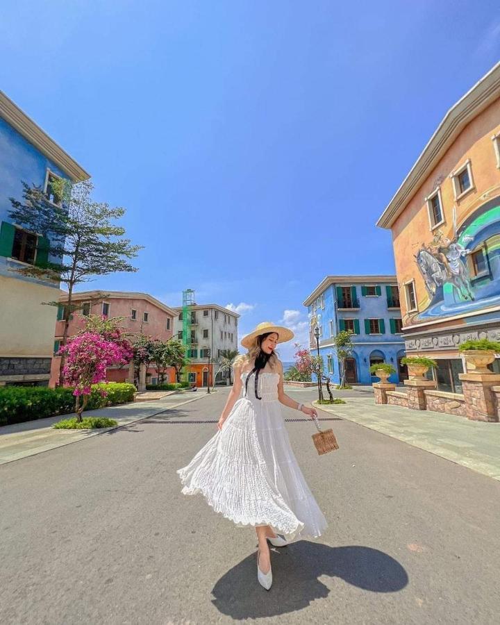 Hotel Khach San Chia Khoa Vang - Mien Phi 2 Xe Dap 1 Phong Tham Quan Dia Trung Hai - Tt Hoang Hon Phú Quý Zewnętrze zdjęcie